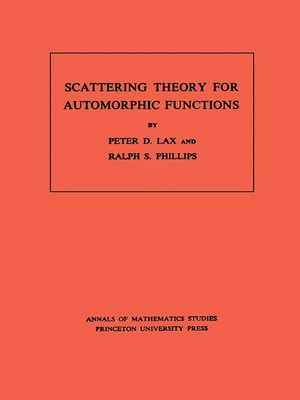 cover image of Scattering Theory for Automorphic Functions